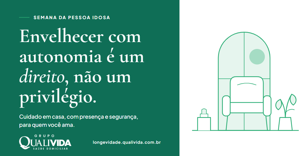 Semana da Pessoa Idosa: envelhecer com autonomia é um direito, não um privilégio